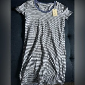 UNIVERSAL THREAD Striped blue and white summer dress